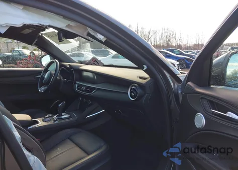 2023 Alfa Romeo Stelvio Ti Awd from USA, damaged, VIN ZASPAKBN0P7D50995